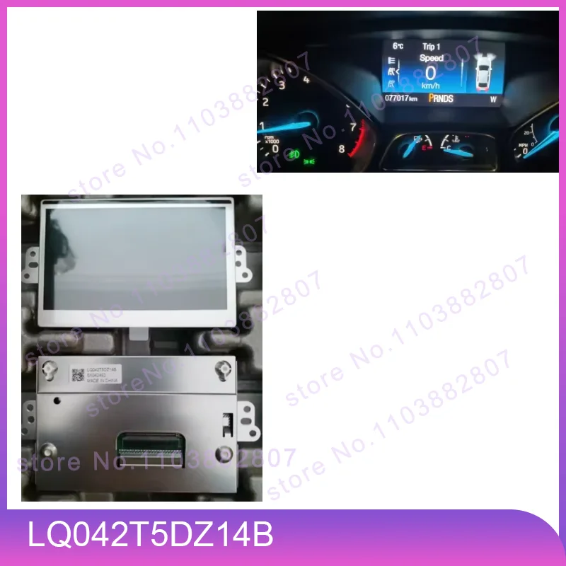 

LQ042T5DZ14B Original 4.2 Inch LCD Display Screen For Ford C-Max 2 2016 For Ford Focus 2012-2016 Focus 2015 2.0 LCD Repair
