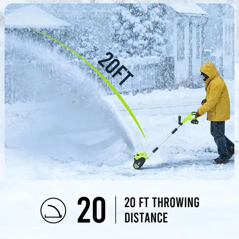 10 best sales elektrisk snöskyffel - №2