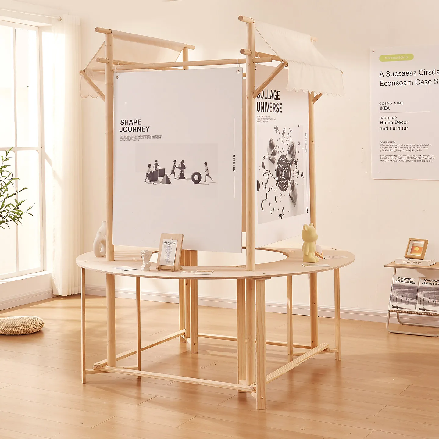 LMM Display Stand Exhibition Scenic Spot Nakajima Display Stand Shopping Mall Activity Display Shelf