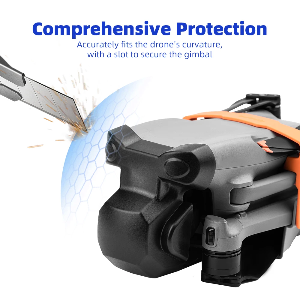 BRDRC Gimbal Protector Guard for DJI Air 3 Quick Release Camera Lens Cap Cover Anti-scratch Drone Protective Accessories