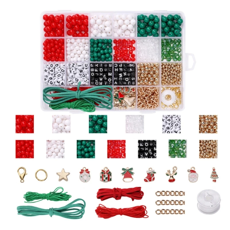 

Разноцветные бусины для изготовления браслетов вручную. Практичные аксессуары для изготовления ювелирных изделий для любителей и