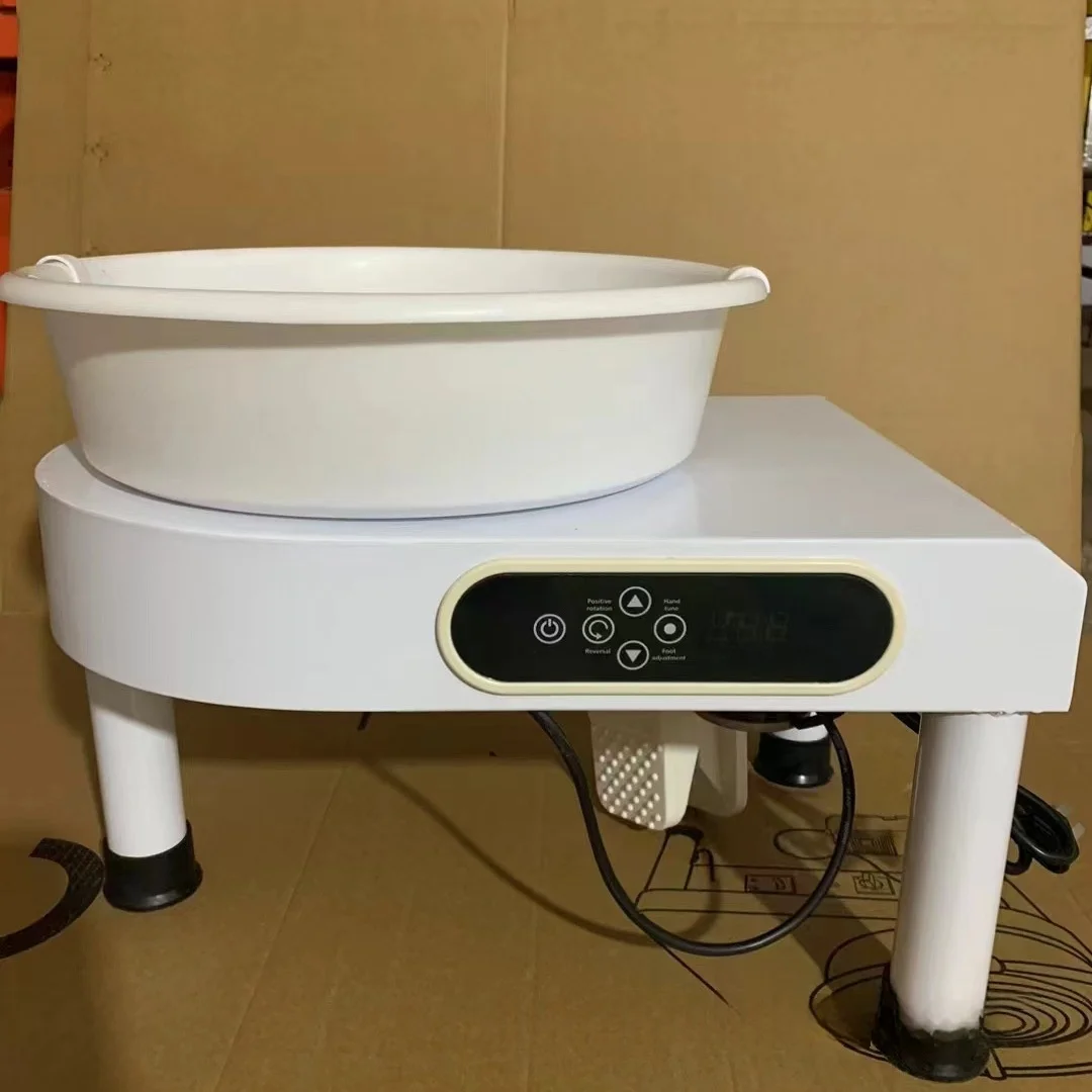 

Глиняный инструмент для изготовления керамики Художественное гончарное колесо для повседневного экрана Керамическое колесо Детское гончарное колесо Керамическая машина для рисования