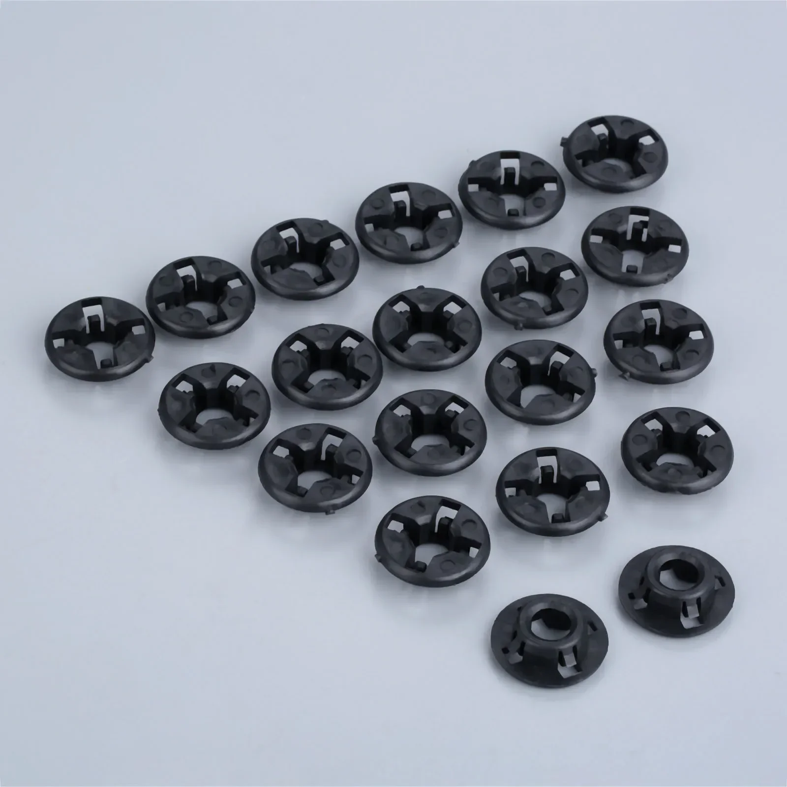 20Pc Car Clips Hood Support Prop Rod Grommets Auto Fasteners Plactic Rivets Retainer 9008048064 For Toyota Corolla Matrix Tacoma