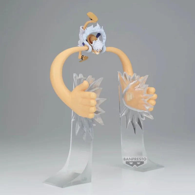 

Banpresto Toys Star One Piece Figlife Vol.5 Monkey D Luffy Gear 5 Nika Book Clip Anime Statue Figure For Anime Fans Collection