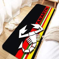 A-Abarths Car Door Mat Entrance Non-slip Doormat Washable Kitchen Carpet Living Room Hallway Rugs Bathroom Bath Door Mats