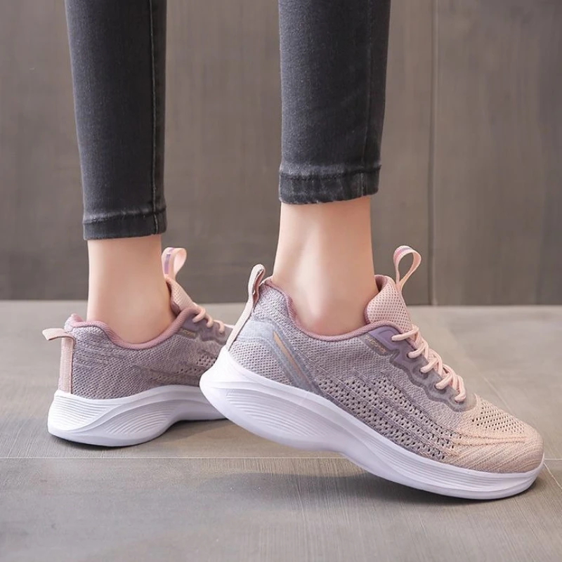 

New Summer Mesh Breathable Hollow Out Shoes For ​Women Casual Sports Anti Slip Versatile Running Walking Lightweight