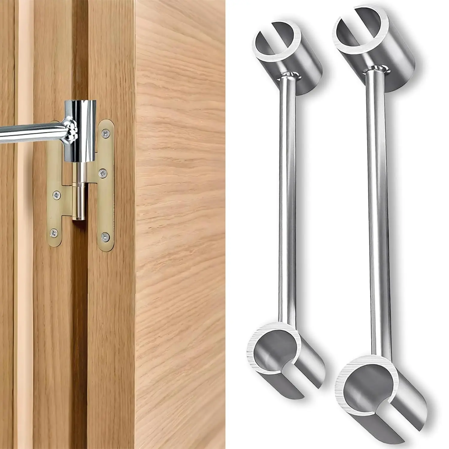 S/L Double Head Door Hinge Spanner Adjusting Door Hinges Gap Repair Wrench Round Bolt Repaired Spanners Labor-Saving Hand Tools