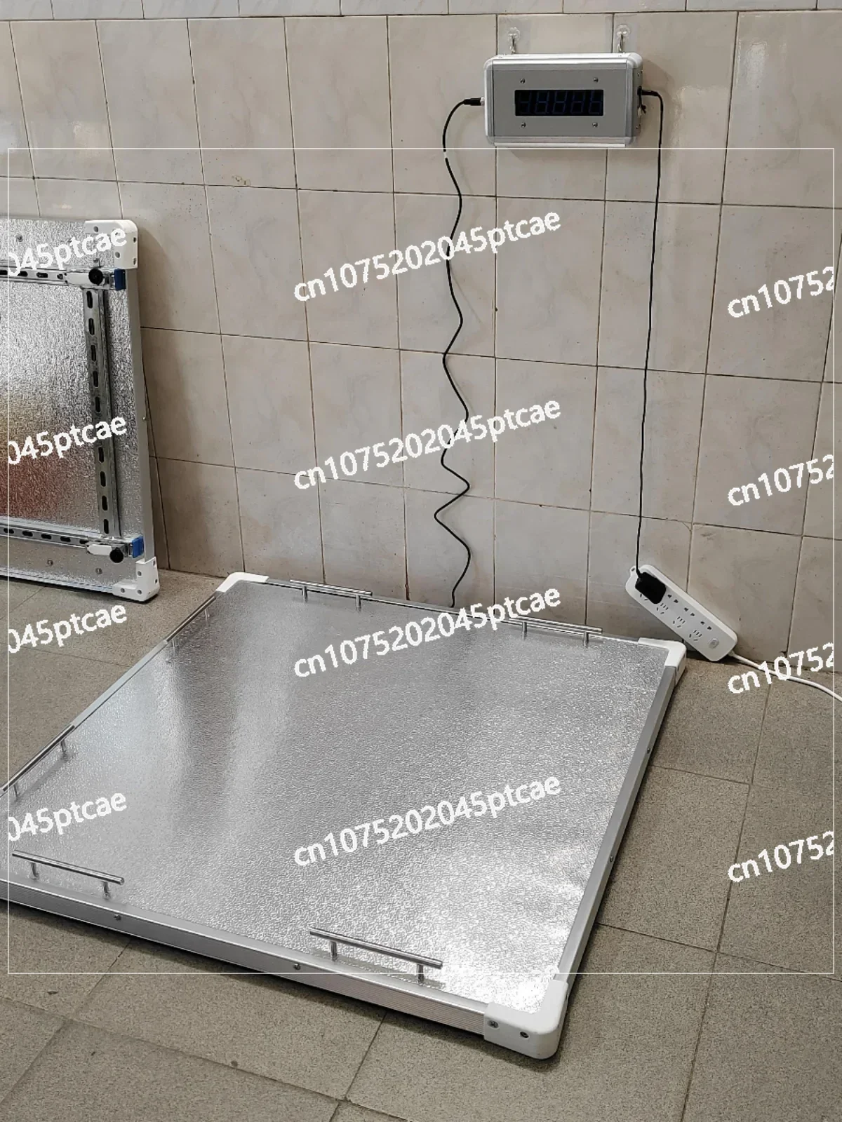 

Disabled Rehabilitation Medical Scale Dialysis Cart Weighing Scale Household Portable Wheelchair Scale Old and Weak