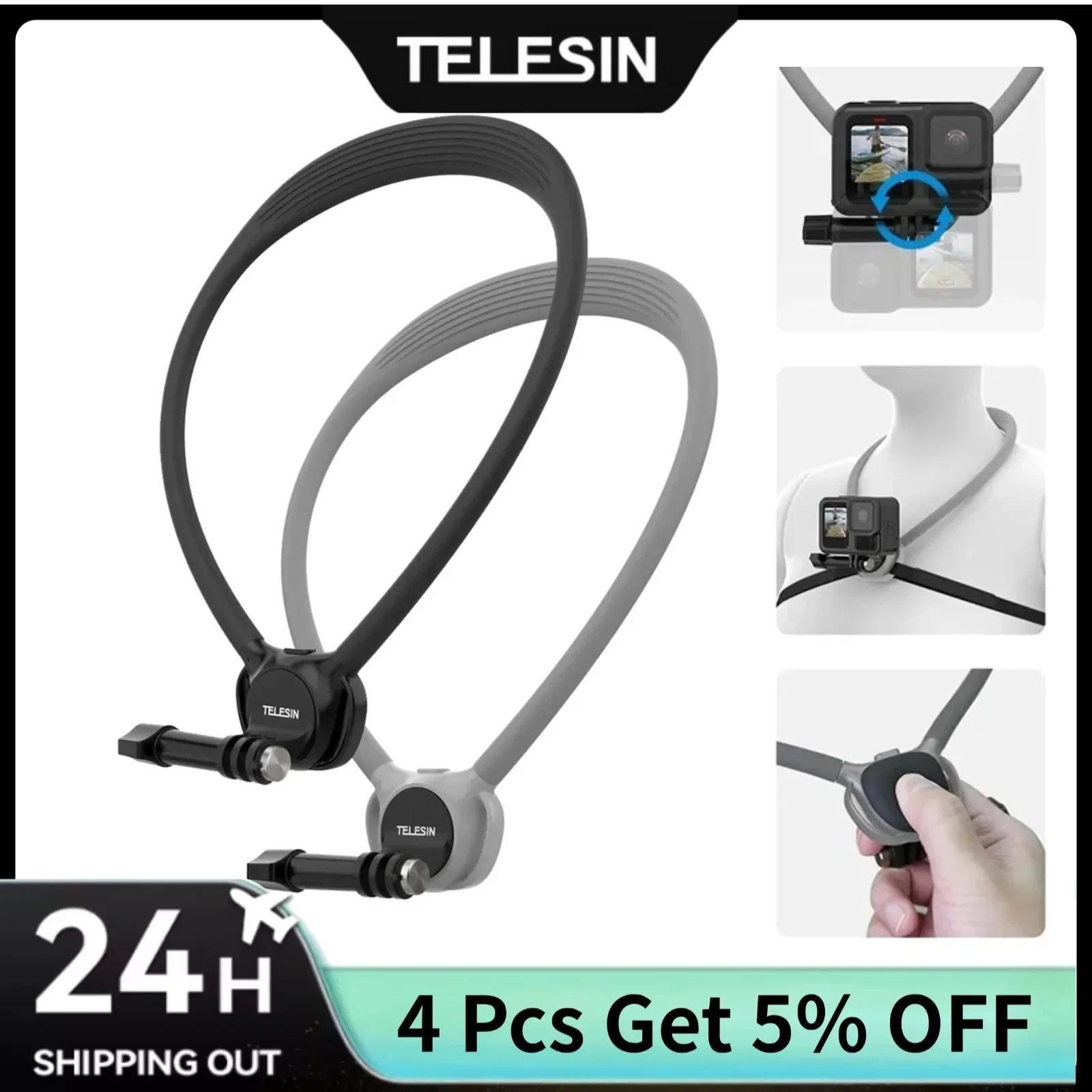 Telesin Silicone Ne… - image