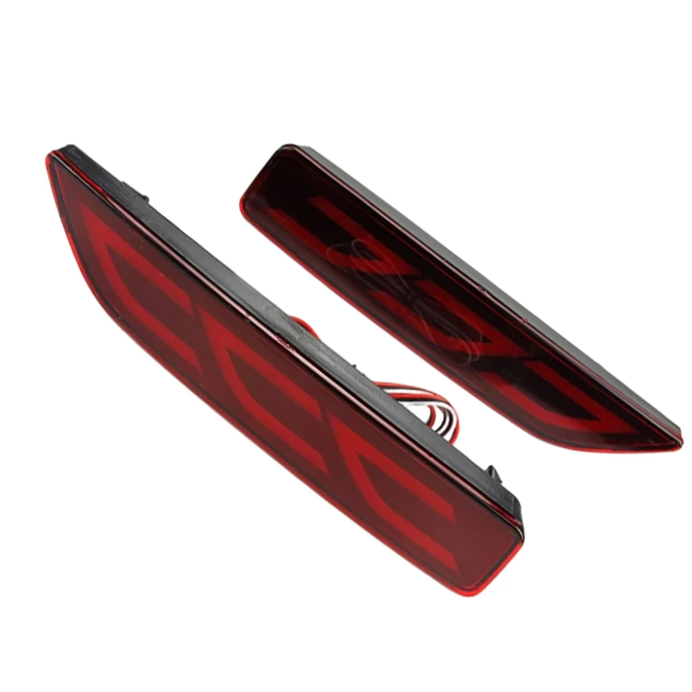 مصابيح LED فائقة السطوع LED المصد الخلفي عاكس الضوء ABS مناسب لهوندا BRV 2015-2016 معزز للسلامة