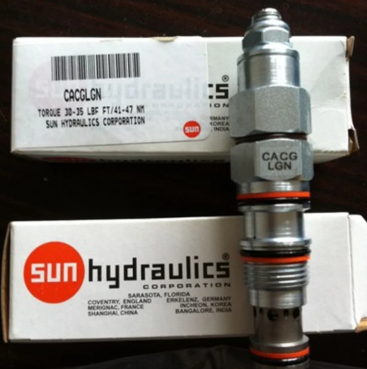 CACG-LGN CACGLGN SUN Hidraulik Asli AS Rasio pilot 5:1, Katup Penyeimbang Berventilasi - Referensi Secara Atmosfer