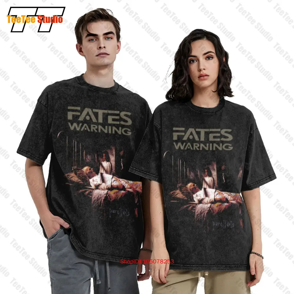 Inspired Fates Warning Parallels Vintage Oversized T-Shirt 5THV