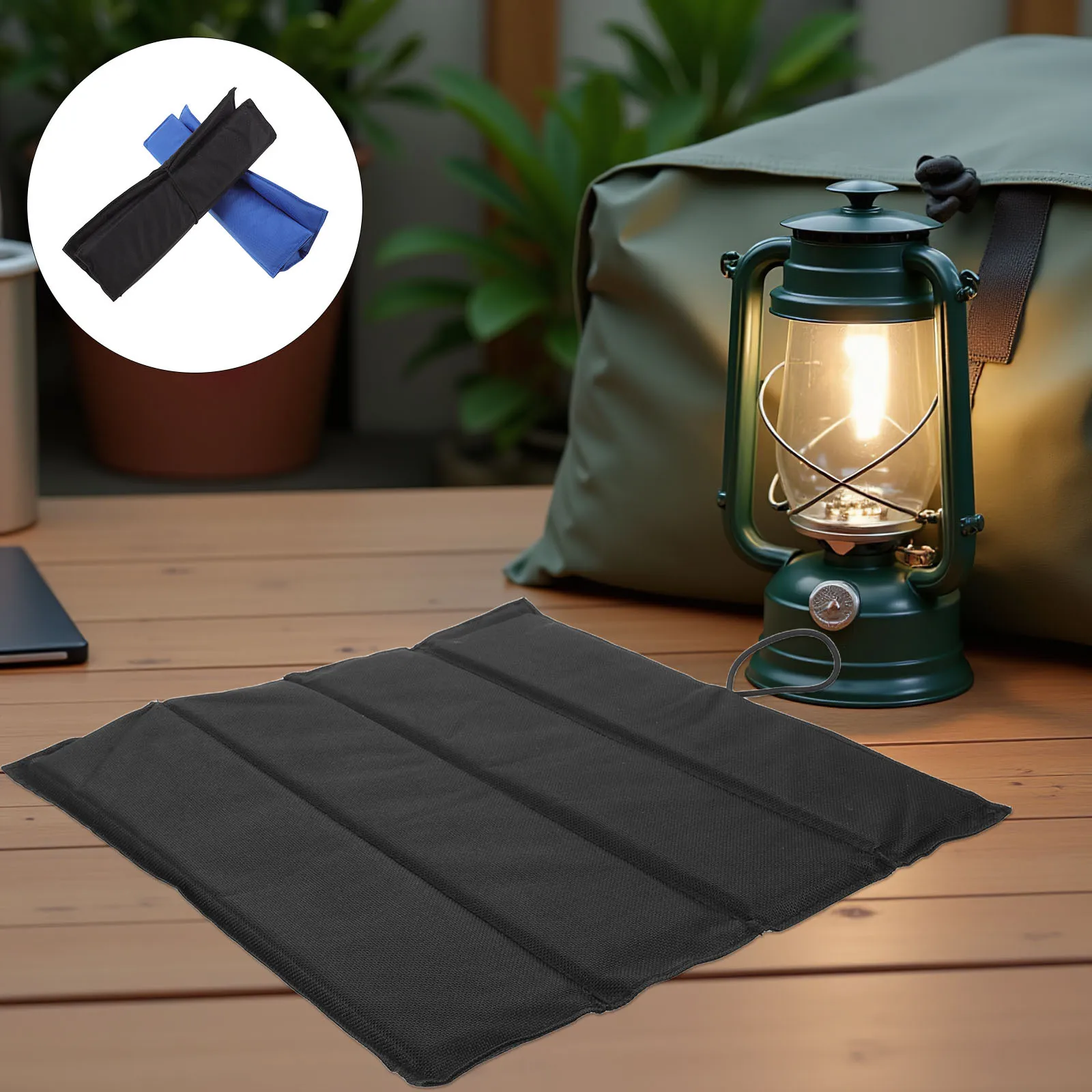 

2pcs Foldable Seat Pad Waterproof Oxford Fabric Portable Camping Hiking Mat For Travel Backpacking Stadium Outdoor Sports