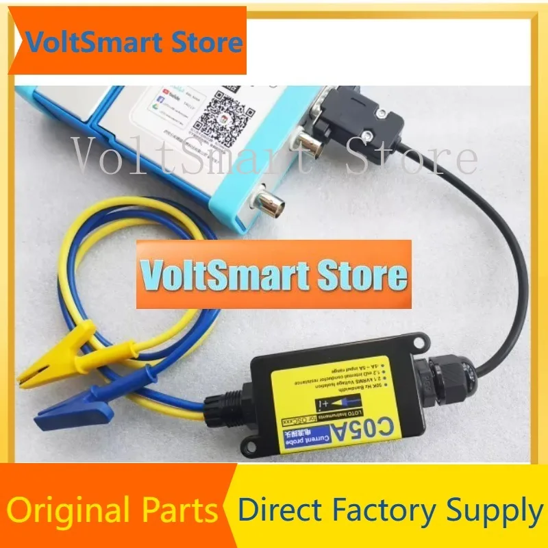 VoltSLOTO Oscilloscope Current Probe Module C05A/C20A, 1.2KV Protection, 50K Bandwidth