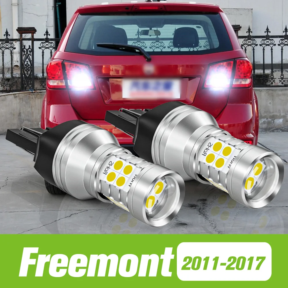 

2pcs For Fiat Freemont 2011-2017 LED Reverse Light Backup Lamp 2012 2013 2014 2015 2016 Accessories