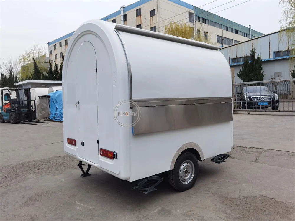 Reboque de café de rua, caminhão de comida rápida, furgoneta, equipamentos completos personalizados, quiosque de lanche de pizza, carrinho de sorvete, reboque de comida de concessão
