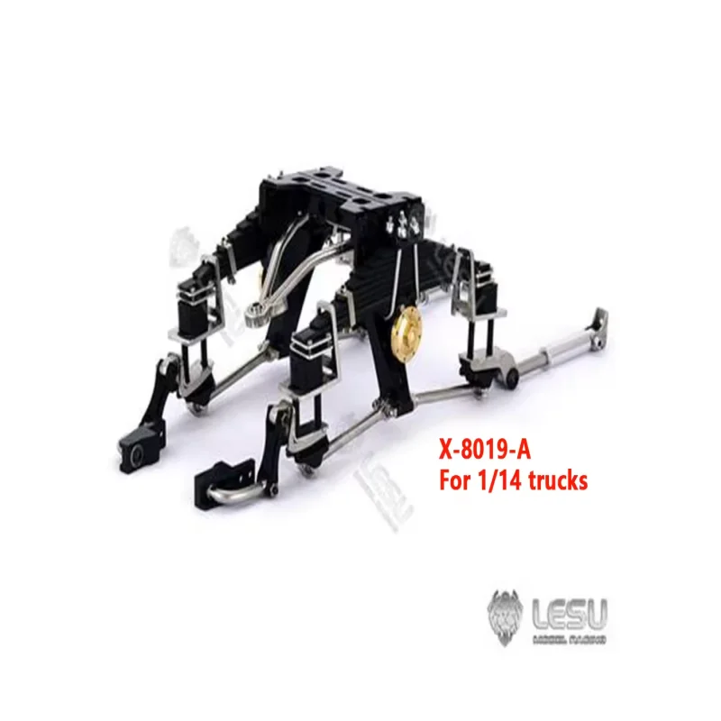 1/14 Truck Heavy Duty Rear Suspension Assembly X-8019 Tamiya Tractor Upgraded and Modified Parts LESU Model Car accessories