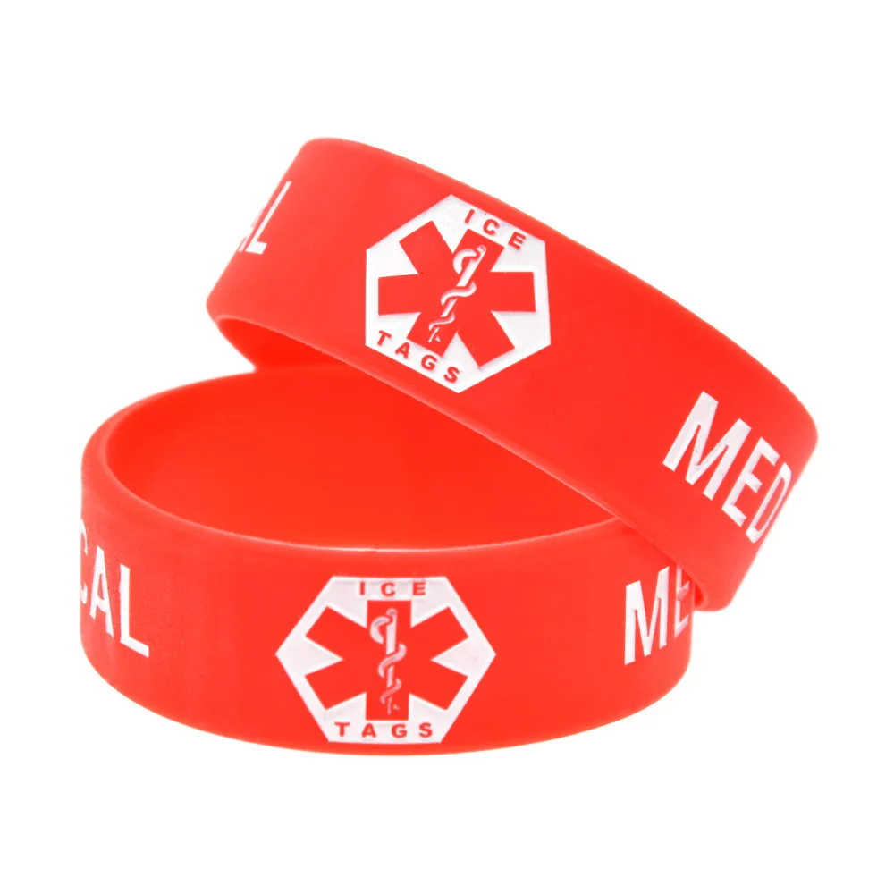 1 Stück Schlangenstab Medizinisches Symbol Silikon-Armband Jugend-Gummiarmband Größe 3 Farben – Detail 5