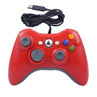 SB Wired Game Controller For Xbox 360 Dual-Vibration TurboConsole Joypad Win 7/8/10 PC Joystick Controle Mando Gamepad