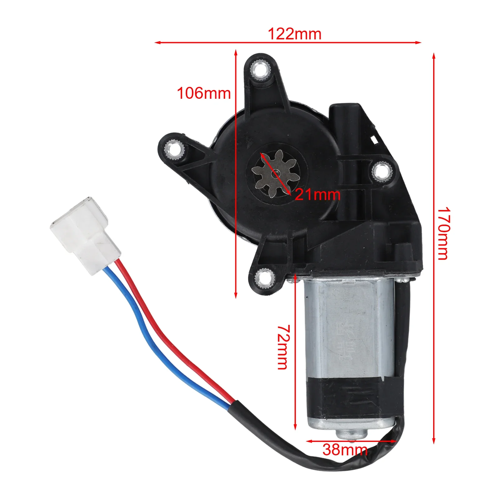 

Automotive Power Window Motor Compatible with For Chevrolet and For Isuzu For Front Drivers OEM Part Reference Available