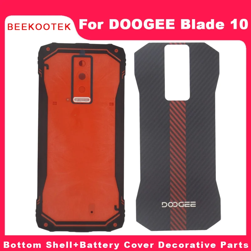 New Original DOOGEE Blade 10 Battery Cover Bottom Shell Back Cover Decorative Parts Accessories For DOOGEE Blade 10 Smart Phone