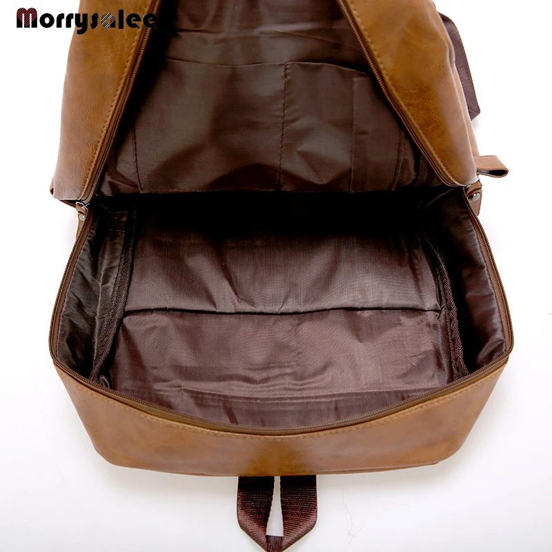 Bolso de hombro de cuero suave personalizado para hombre, mochila escolar de gran capacidad para deportes al aire libre, modelos de explosión