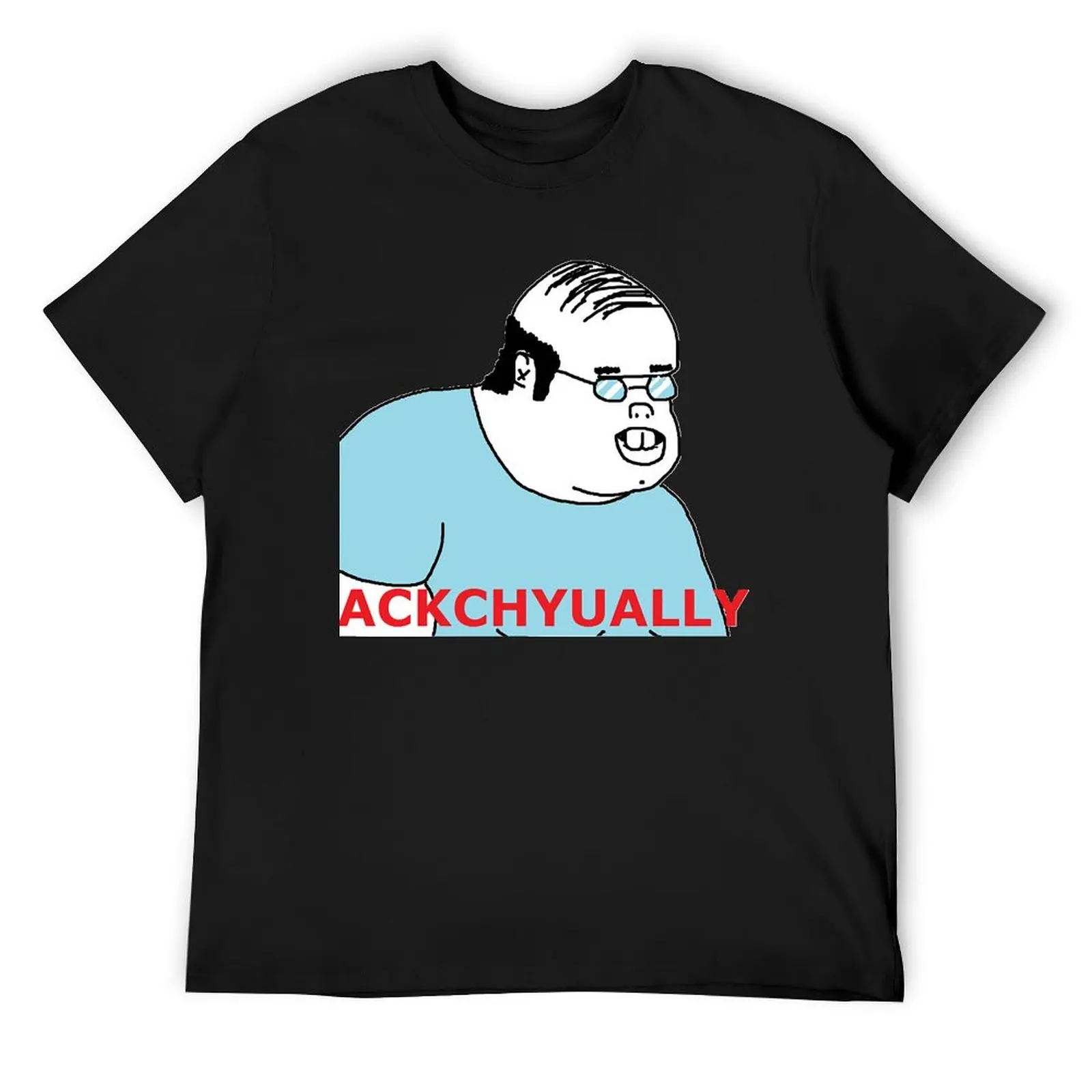 

Actually Ackchyually Meme T-Shirt luxury designer cute tops fashion shirts mens t shirt