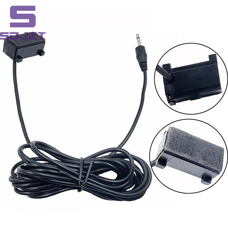 Micrófono con Clip de Audio para coche, Mini micrófono externo con cable, enchufe Jack de 3,5mm, consola aérea para Golf, mercado de accesorios, Android, Multimedia