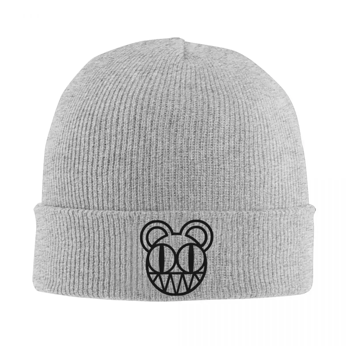 Music Radiohead Knitted Hat Beanies Winter Hat Warm Fashion Hip Hop Street Rock Band Caps for Men Women Gifts