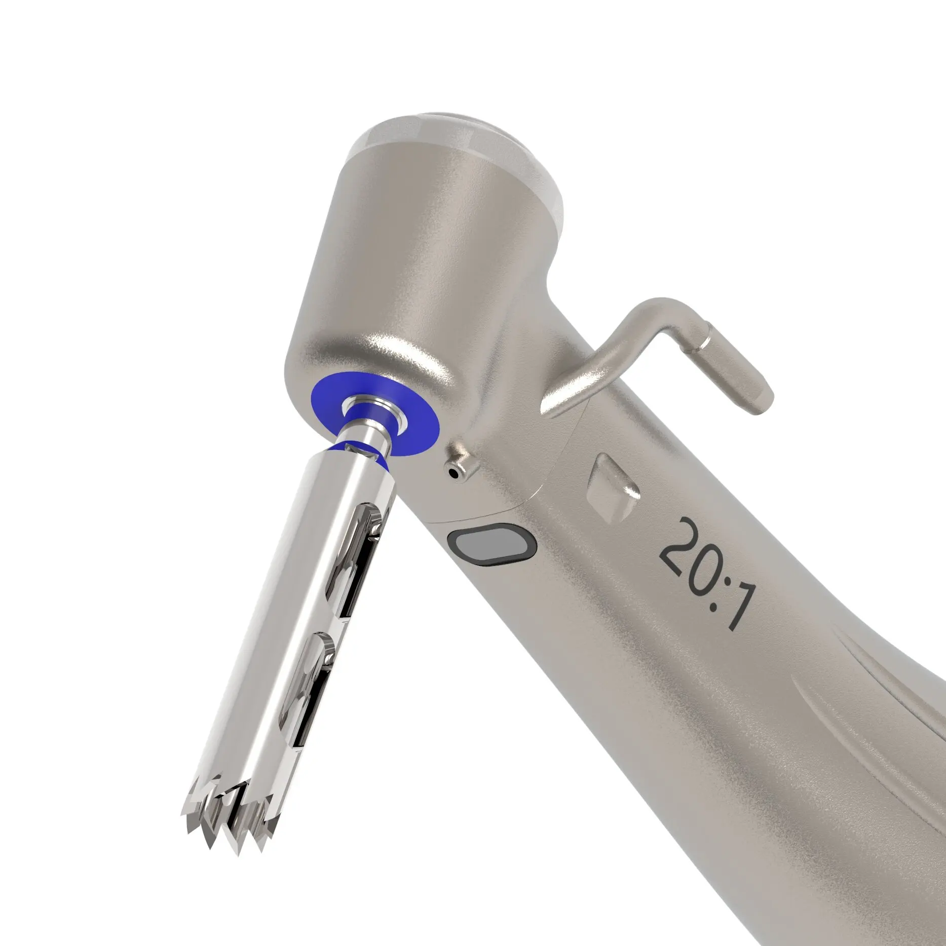 Low-speed den tal handpieces Max SG20L contra-angle handpieces LED fiber-optic Stainless steel den tal im plant handpiece