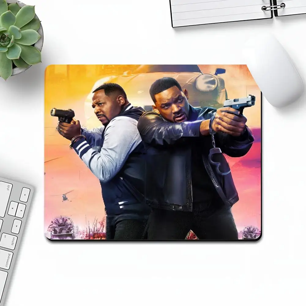 Bad Boys Ride or Die Mouse Pad Art Fashion Gaming Gamer Small Rubber Locking Edge Large Computer MousePad Laptop Desk Pad