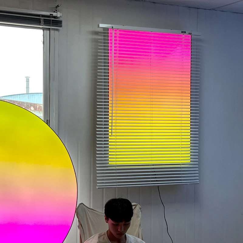 Uv Soft Film Light Box Custom Sunset Gradient Colour Romantic Atmosphere Sense of Light Signs
