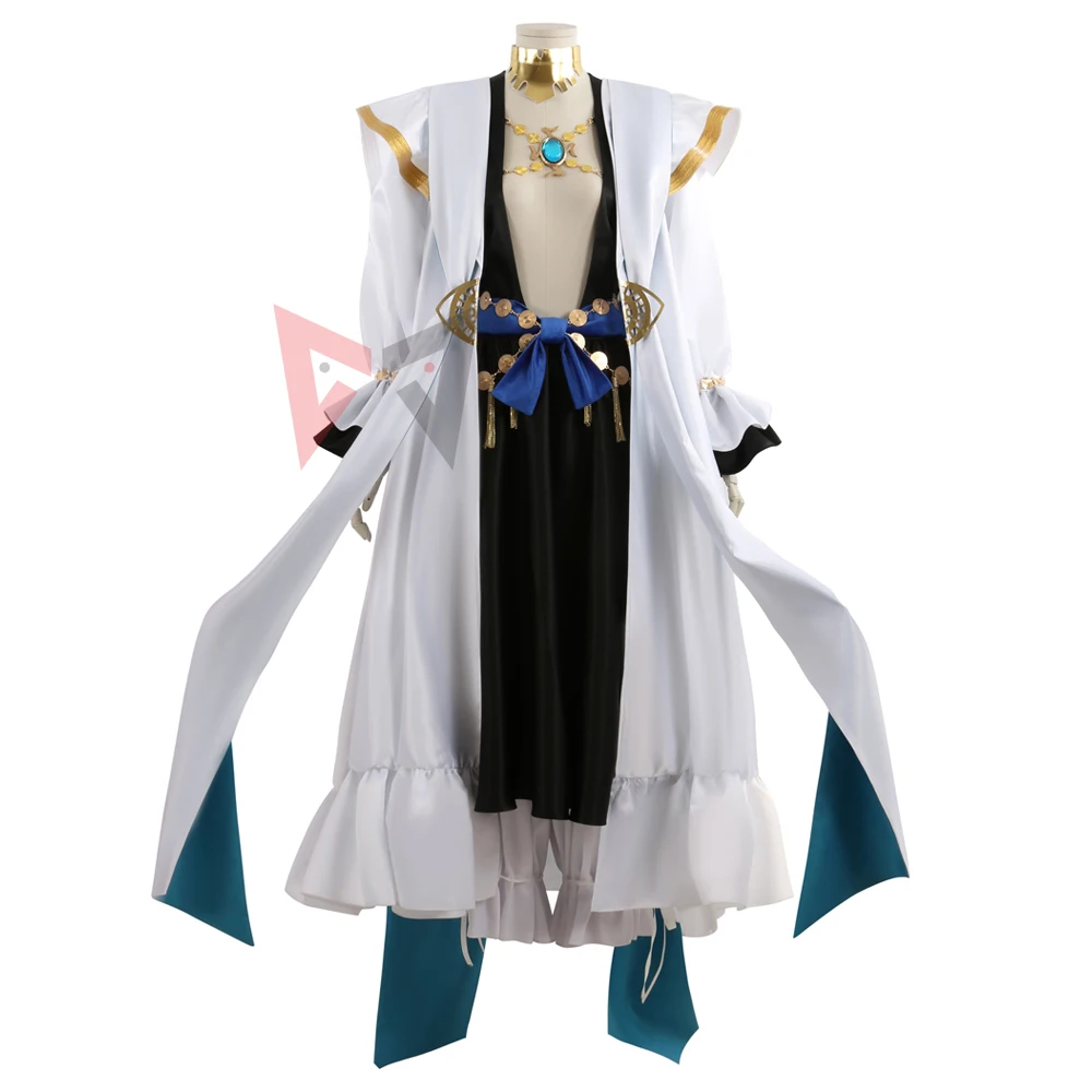 

New Fate Grand Order Nemo Rider Cosplay Costume Shirt Cloak Necklace Belt For Game Party Halloween Custom Made