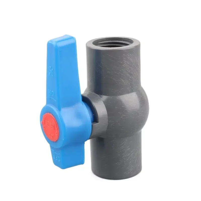 

1/2 Inch~2 Inch Garden Irrigation Water Control Female Thread Ball Valve Aquarium Fish Tank PVC Pipe Supply Drainage Switch Valv