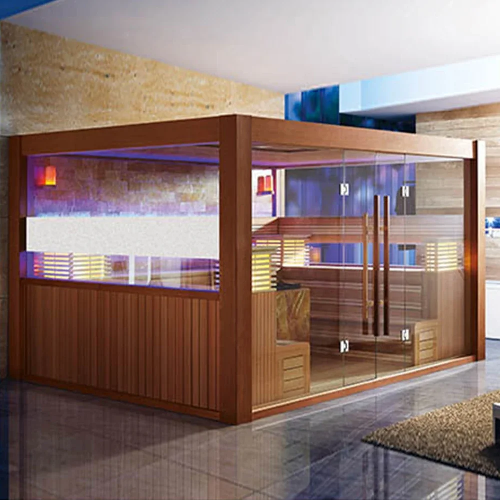 &c Large Size Indoor Dry Traditional  Home Sauna