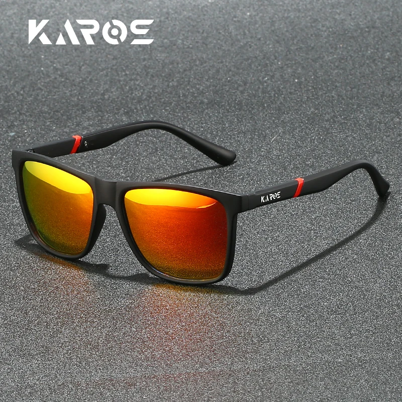 

KAROS Polarized Sunglasses Men Women Sports Fishing Mirror Sun Glassses Driving Outdoor Travel Ultralight UV400 Eyewear YZ2015