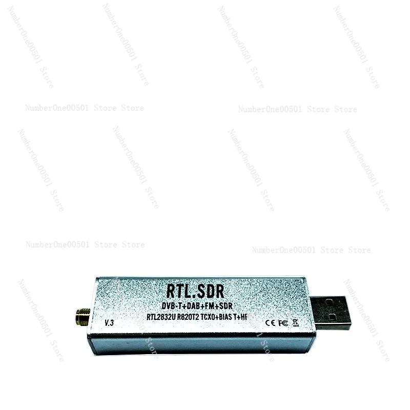 

SDR Silver, Small 0.1MHz-1.7GHz TCXO Full Band Software Receiver, Band ADSB