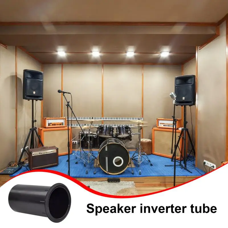 Subwoofer Port Tube Speaker Inverted Tube Speaker Guide Tube for 5 Inches to 8 Inches Speakers Bass Box Vent Speaker Accessories