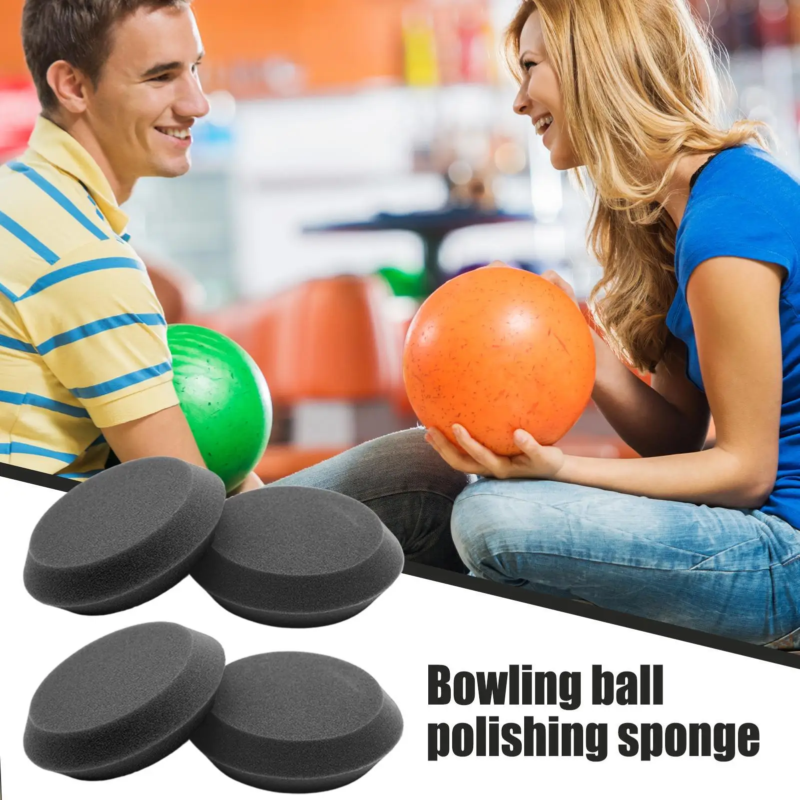 

Bowling Ball Polisher Resurfacing Polishing Cleaning Tool 4 Pieces Professional Portable Polisher For Resurfacing Even Texture