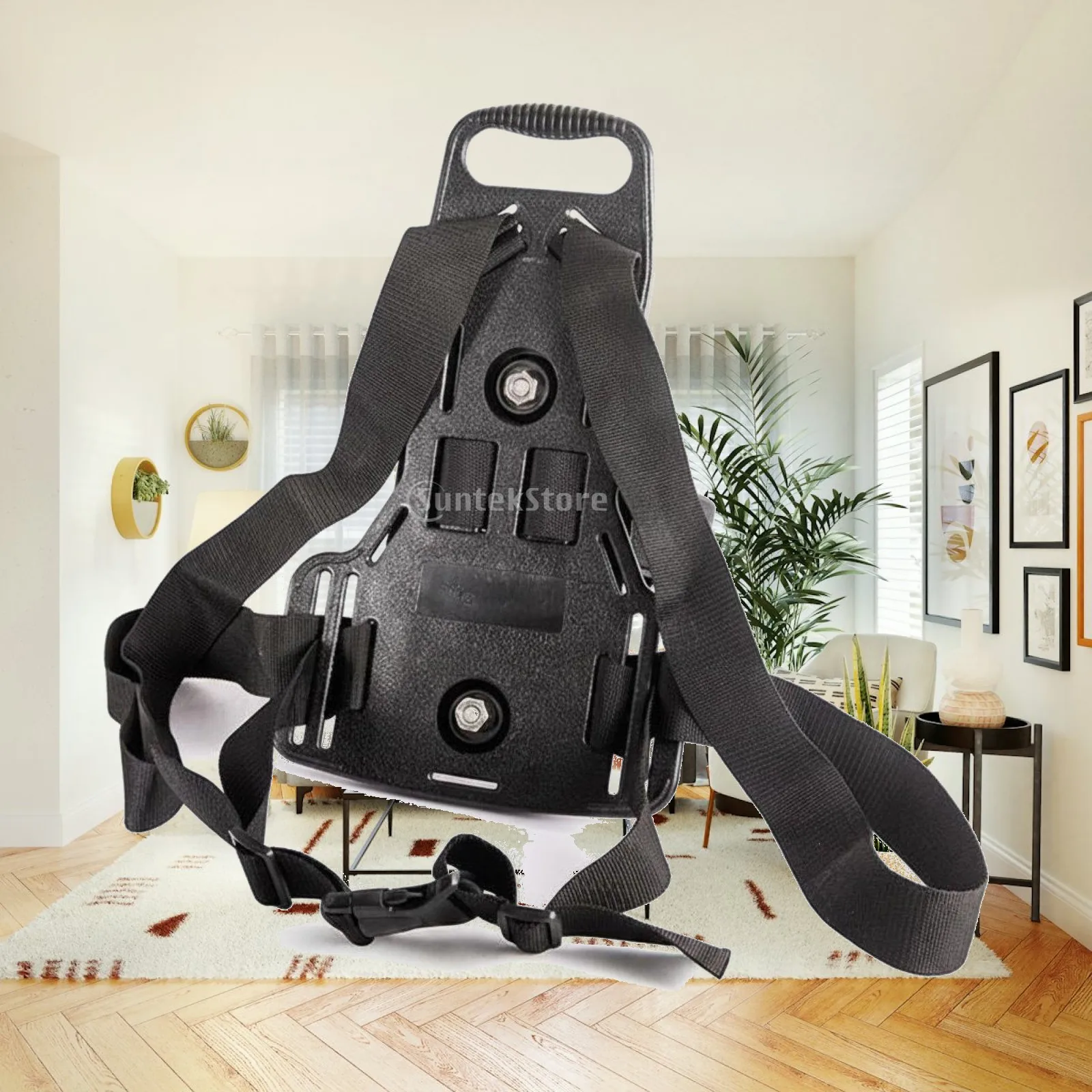 Lightweight Scuba Diving Cylinder Holder Backplate for Secure Tank Support with Harness Compatible Dive Gear Transport Carrier