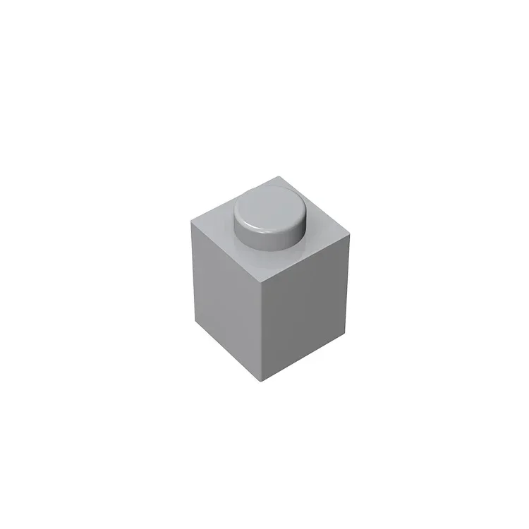 20PCS MOC Bricks Parts 3005 1 x 1 DIY Building Blocks Interlocking Bricks Educational Toys for Kids