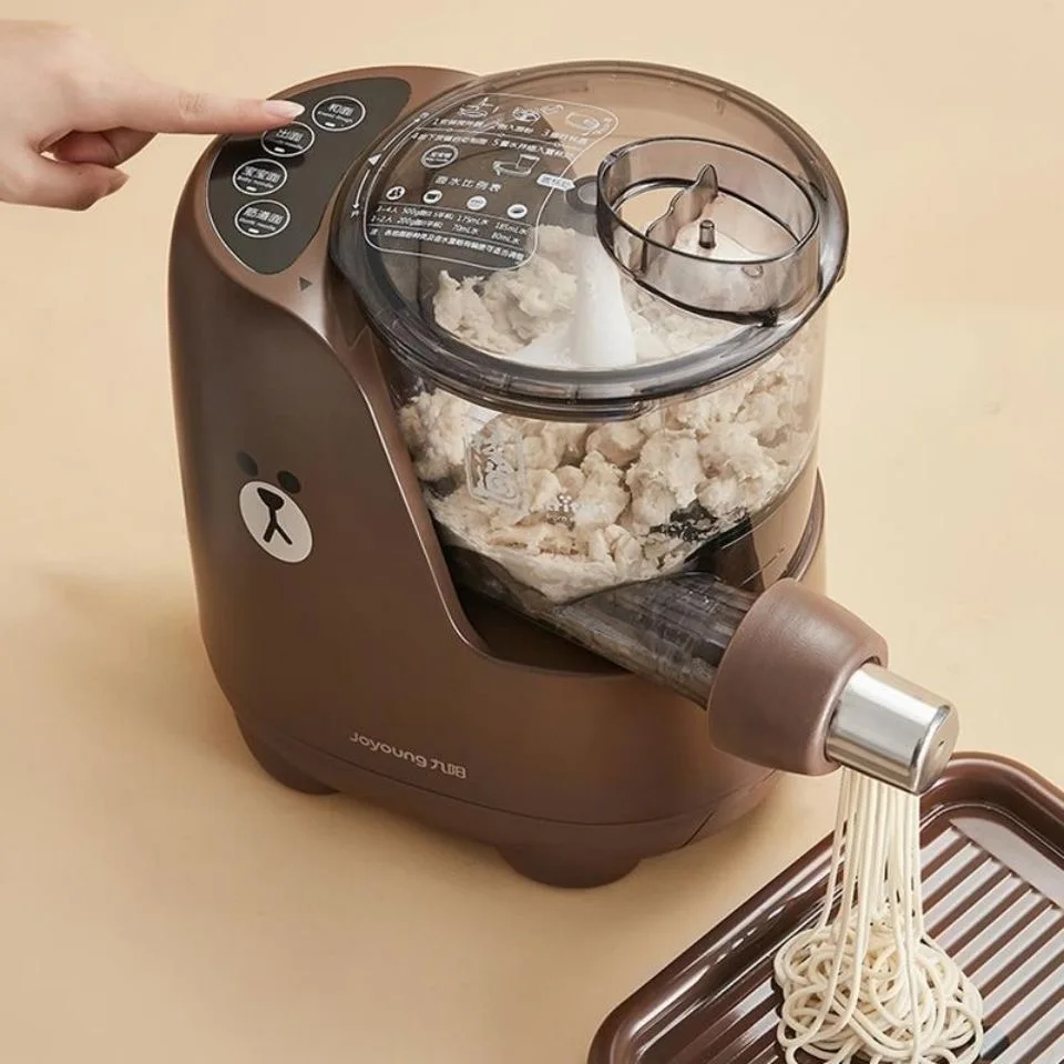 Joyoung ไฟฟ้าเครื่องทําก๋วยเตี๋ยวอัตโนมัตินวดแป้งเครื่องพาสต้าผักไข่ก๋วยเตี๋ยว Maker หลายแม่พิมพ์ M5-L82