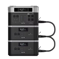 Oukitel BP2000E Portable Power Station With Solar Panels Power Bank 640000mAh LiFePO4 UPS 2200W Portable 2048Wh Power Station