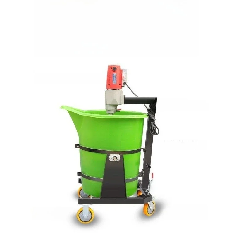 Multifunctional cement self-leveling duck beak mixer, gypsum foam plastic mixing bucket