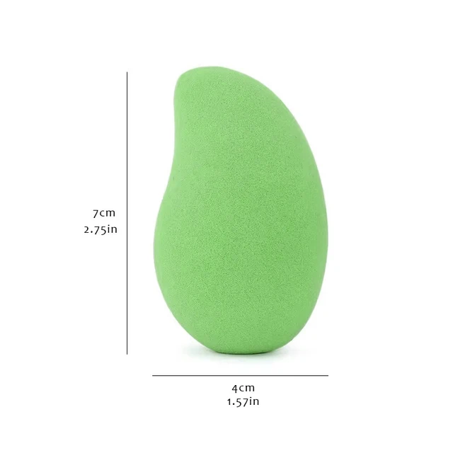 Wholesale Makeup Sponges Mango Shape Soft Beauty Powder Eggs Foundation Concealer Dry Wet Use Tools Cosmetic Cream Applicator 6