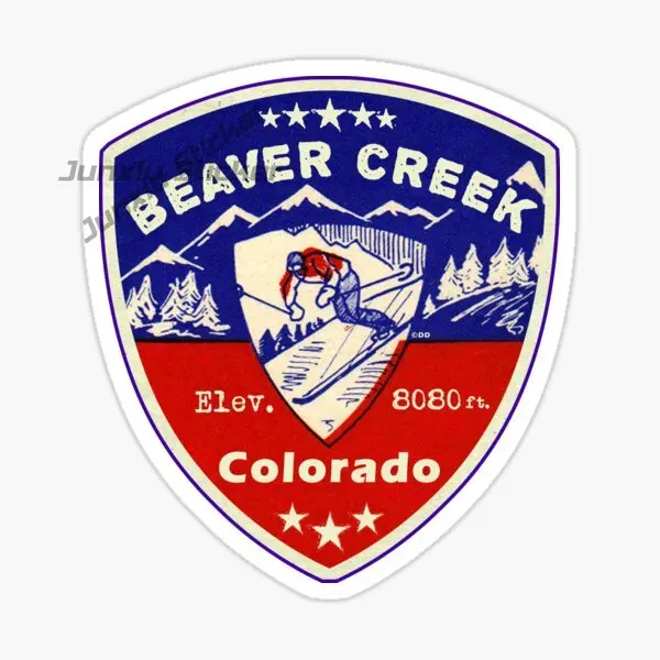 

Colorado American State Skiing Racing Car Stickers Vinyl Self Adhesive Decal PVC Decoration Accessories