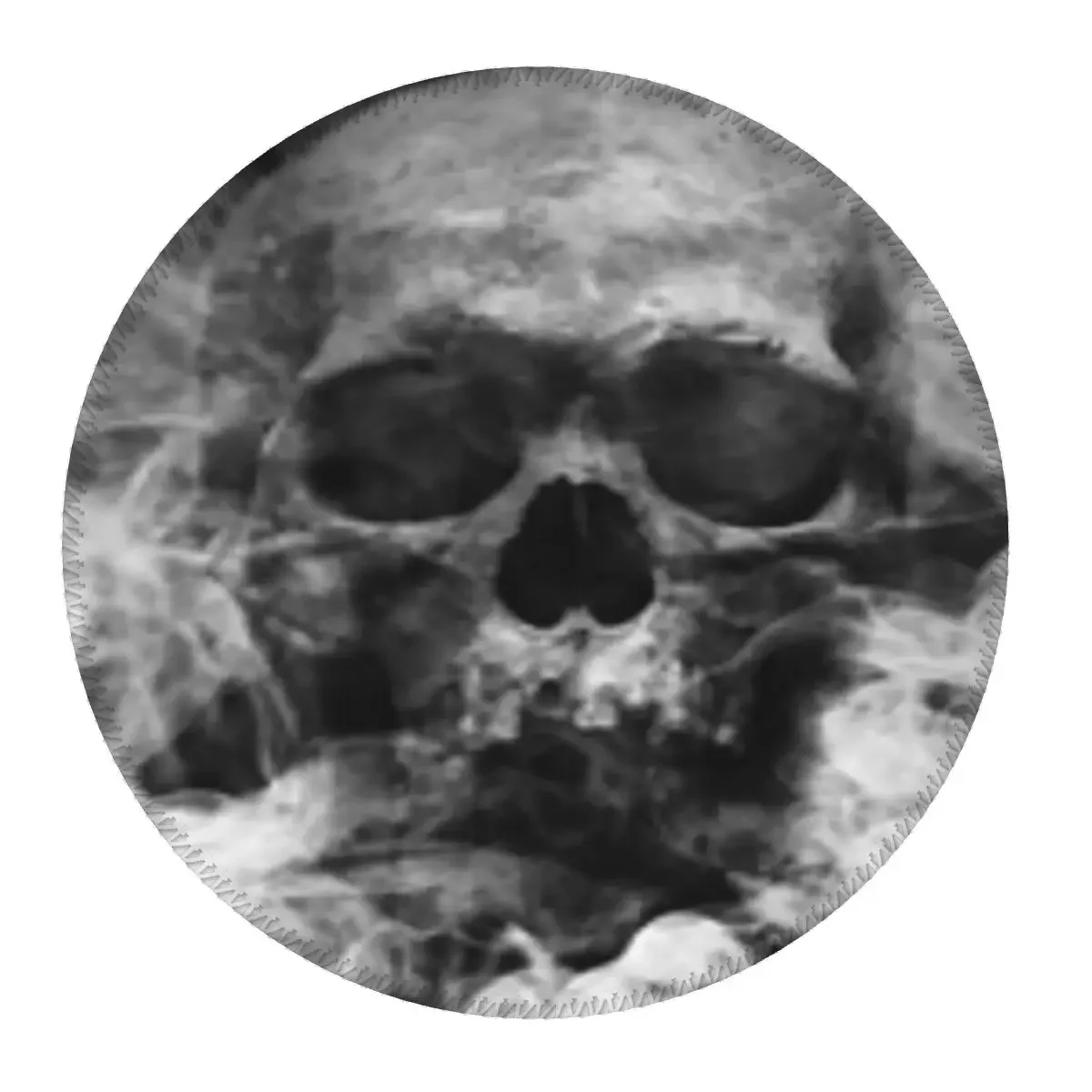 Santa Muerte Saint Death Goth Mexican Muertos Skull Round Mouse Pad Computer Keyboard Mouse Mat Gamer PC Desk Mat