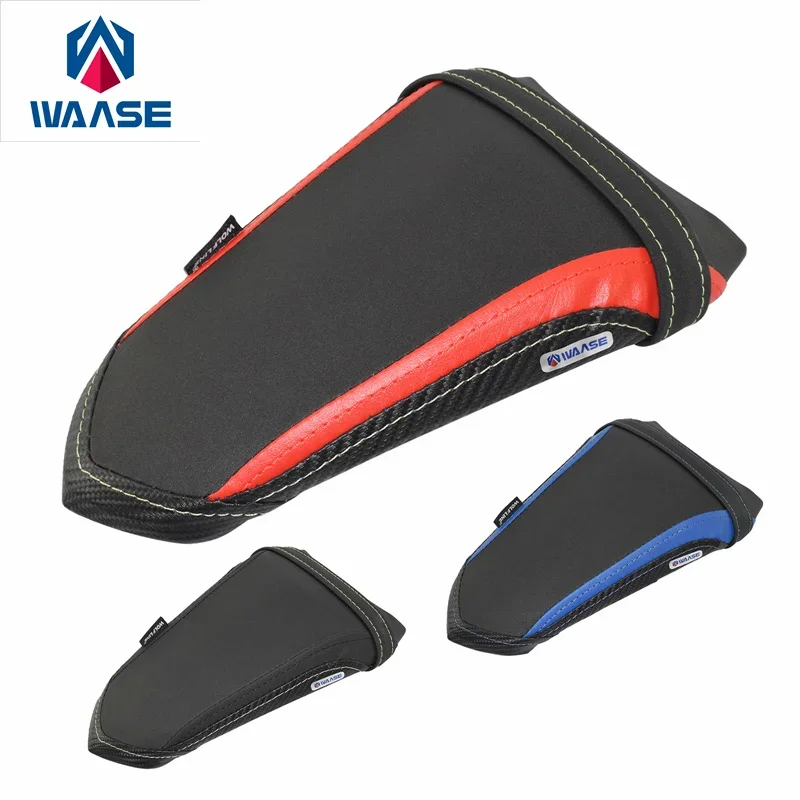 

WAASE Rear Passenger Solo Seat Cowl Cushion Pad Synthetic Leather For Yamaha YZF R1 R1M 2015 2016 2017 2018 2018 2020-2022 2023