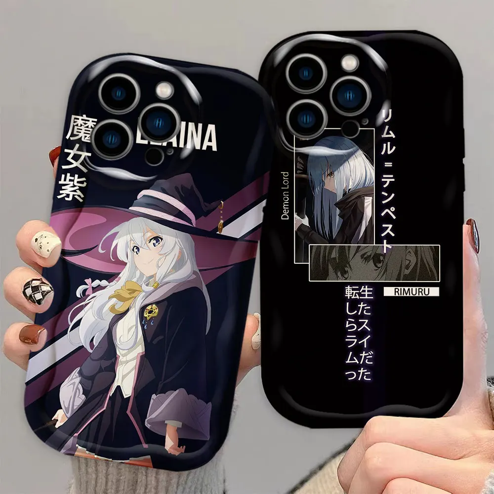 The Witch's Journey Elaina Cream Mobile Phone Case FOR Samsung GALAXY S30 S25 S24 S23 S22 S21 S20 FE PLUS ULTRA 5G