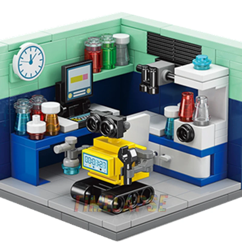NEUE Träume Haus Racer Auto Arzt Maler Musiker Wissenschaftler Gebäck Chef Kameramann Astronaut Bausteine Kit Ziegel Modell Spielzeug